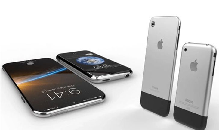 งามหยด!! คอนเซปท์ iPhone 8 รุ่นครบรอบ 10 ปี ด้วยแรงบันดาลใจด้านดีไซน์จาก iPhone รุ่นแรก