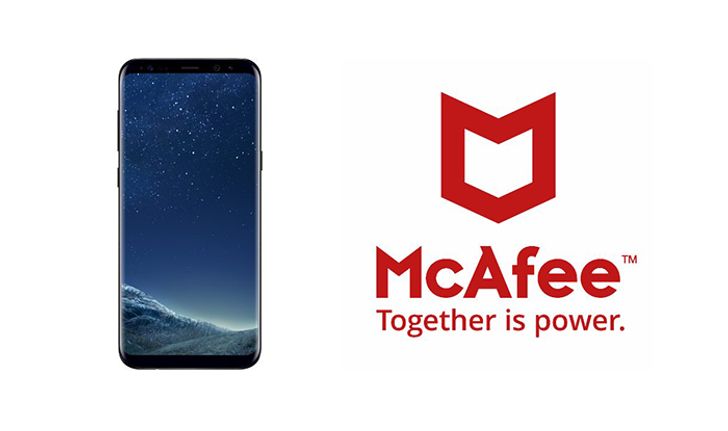 รู้หรือไม่ Samsung Galaxy S8 จะการติดตั้งโปรแกรมความปลอดภัยจาก McAfee พร้อมภายในเครื่อง