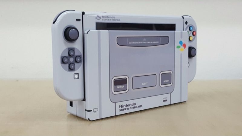 ชมเครื่อง Nintendo Switch ลาย Super Famicom