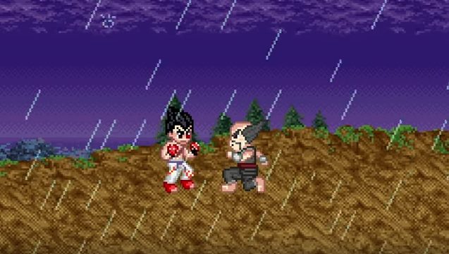 ชมคลิปเล่าเรื่องราวในเกม Tekken ผ่านกราฟิกแบบ 8Bit