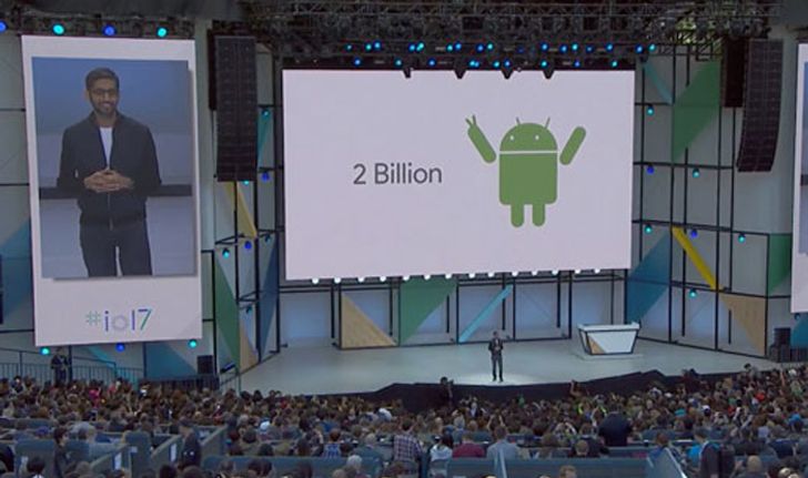 [งาน Google I/O] : Android มีผู้ใช้ต่อเดือน รวมทุกอุปกรณ์แล้วถึง 2 พันล้านเครื่อง