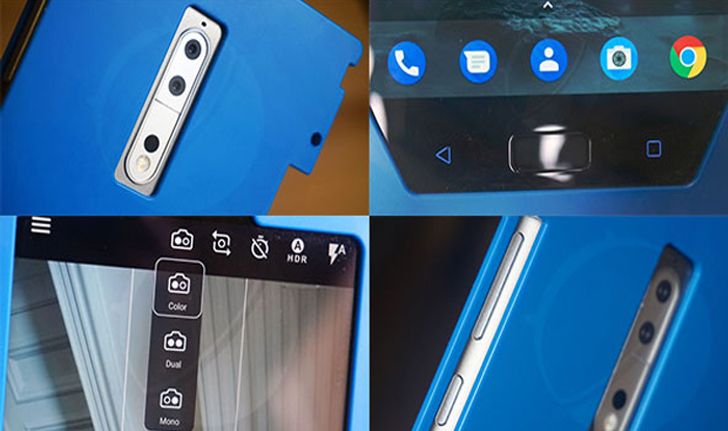 Nokia 9 ว่าที่เรือธงตัวท็อปหลุดตัวเครื่องต้นแบบ พร้อมกล้องคู่ (Dual-Camera)