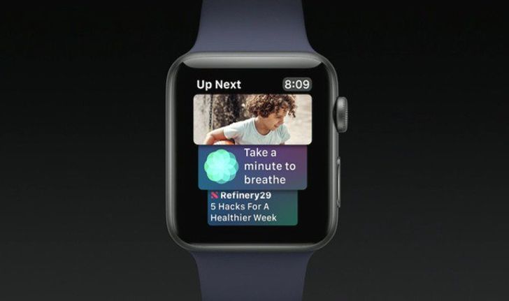 WatchOS 4 เปิดตัวใน WWDC 2017  เพิ่ม Siri และฟีเจอร์เสริมการออกกำลังกาย