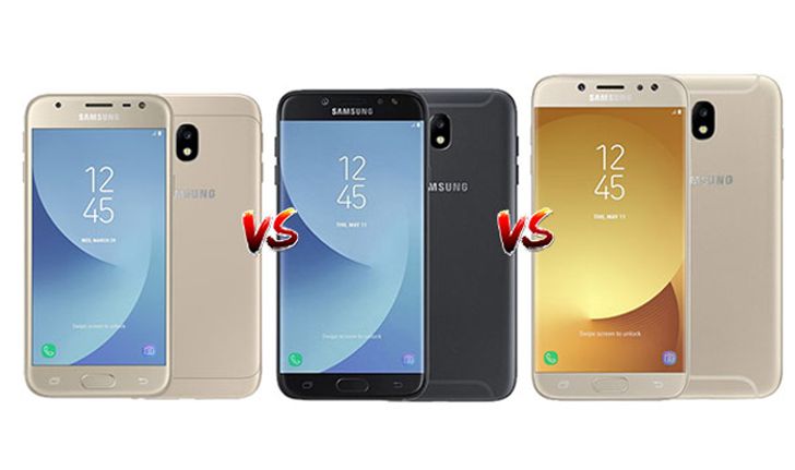 เทียบ Samsung Galaxy J3, J5 และ J7 เวอร์ชันปี 2017 ใหม่ล่าสุดจากซีรีส์ Galaxy J