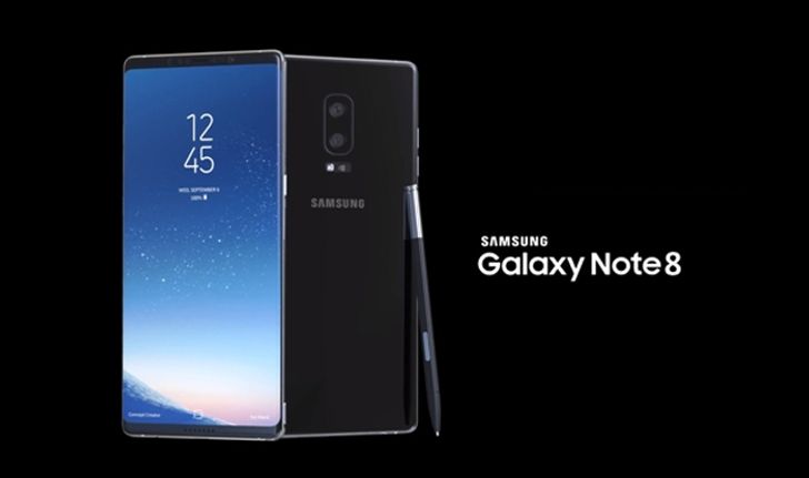 Samsung Galaxy Note 8 อาจยังไม่ได้ใช้สแกนนิ้วใต้จอเป็นรุ่นแรกของค่าย