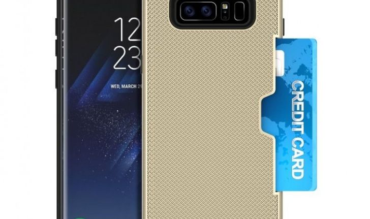 พบ Samsung Galaxy Note 8 ในภาพเรนเดอร์รูปแบบของเคส