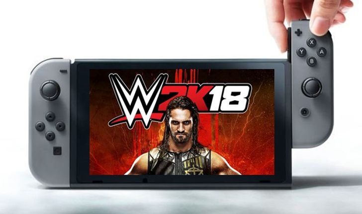 เกมมวยปล้ำ WWE 2K18 เตรียมออกบน Nintendo Switch