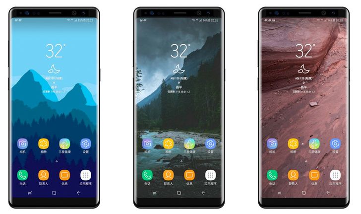 Samsung อาจเพิ่มสีใหม่v Deep Blue ให้กับ Galaxy Note 8