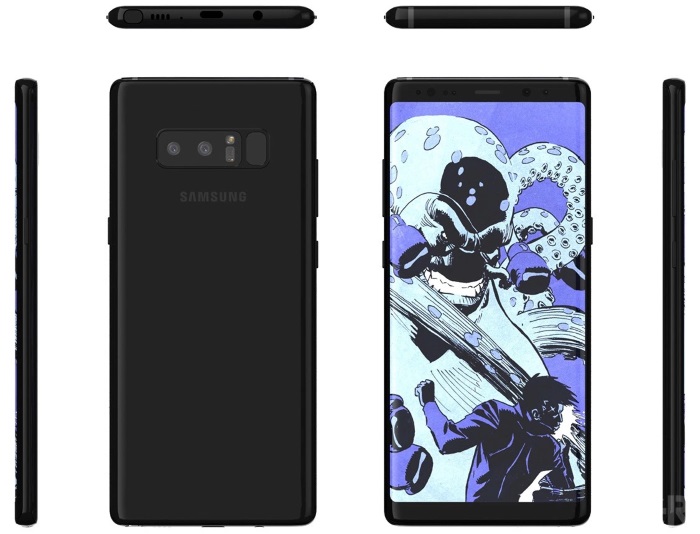 สื่อนอกเผย Galaxy Note 8 จ่อมาพร้อมสีใหม่ Deep Blue