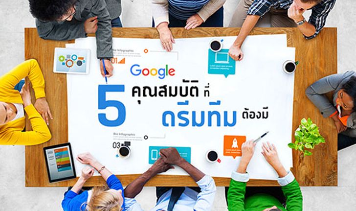 Google เผย 5 คุณสมบัติสำคัญของทีมที่ประสบความสำเร็จ เพราะการจับคนเก่งมารวมกันอาจไม่ได้ดีที่สุดเสมอไป