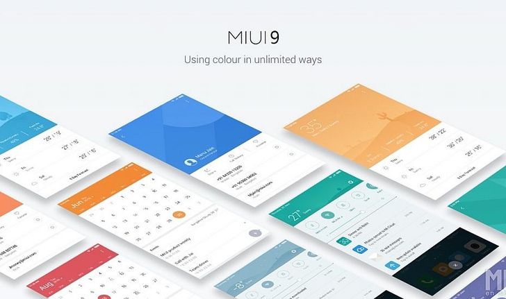 Xiaomi ประกาศตารางเวลปล่อยอัปเดต MIUI 9 ให้กับสมาร์ทโฟนหลายรุ่น เริ่ม 11 สิงหาคมนี้