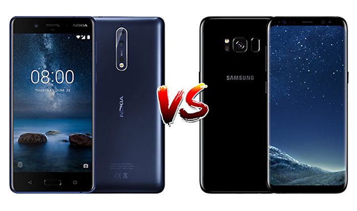 เปรียบเทียบ Nokia 8 และ Samsung Galaxy S8 เรือธงรุ่นใหม่ล่าสุดจากสองค่ายใหญ่