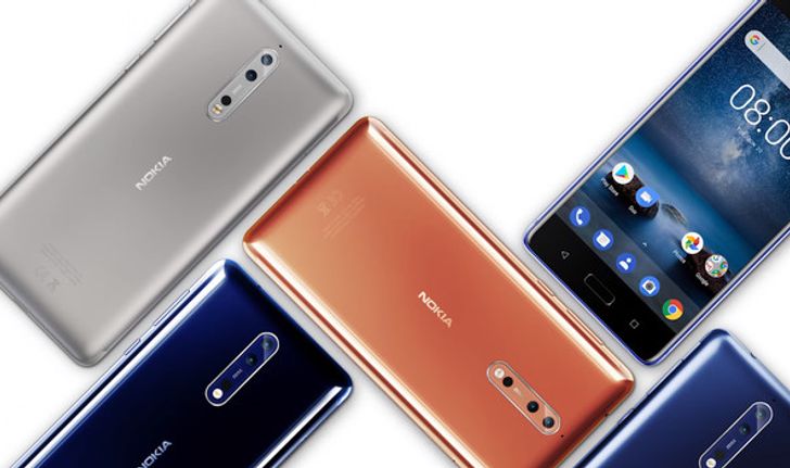 เฮ Nokia 8 วางจำหน่ายจริงพร้อมราคาที่ถูกลงกว่าเดิม