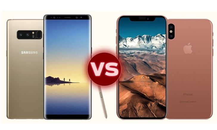 เทียบ Samsung Galaxy Note 8 vs iPhone 8 ศึกสมาร์ทโฟนหมายเลข 8 จากสองค่ายยักษ์ใหญ่