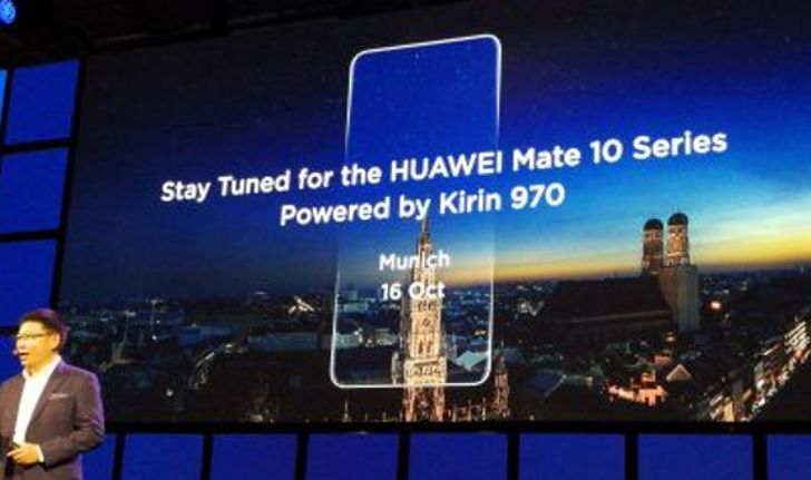 IFA 2017 ยืนยัน Huawei Mate 10 และ Mate 10 Pro จะใช้ขุมพลัง Kirin 970  เพิ่มศักยภาพ AI