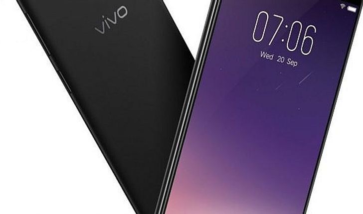 Vivo เปิดตัวสมาร์ทโฟนเน้นเซลฟี่ Vivo V7  กล้องหน้า 24 ล้านพิกเซล จอไร้ขอบ FullView