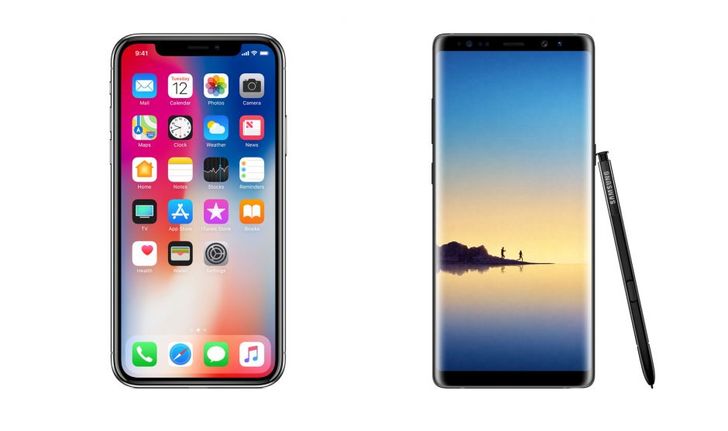 ผลทดสอบชี้ หน้าจอ Super AMOLED ใน Galaxy Note 8 มีค่าความสว่างสูงสุดเหนือกว่า iPhone X