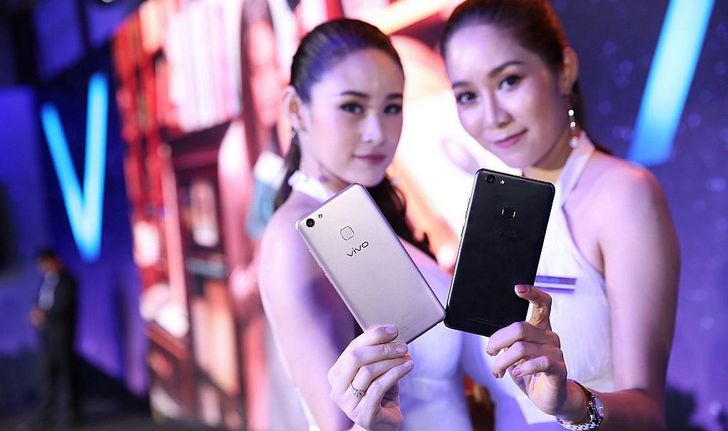 เปิดตัว Vivo V7+ สมาร์ทโฟนขอบบาง กล้องหน้า 24 ล้าน ราคา 11,990 บาท