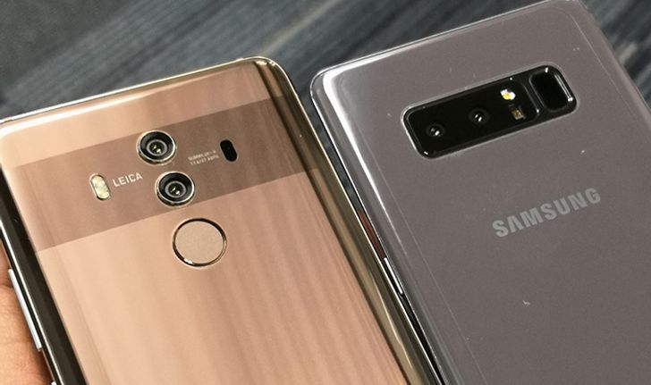 เปรียบเทียบกล้อง Huawei Mate 10 Pro VS Galaxy Note 8 เรือธงสุดพีคในยุคนี้