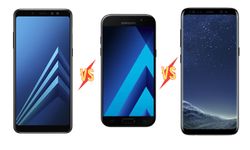 เทียบสเปคมือถือ Samsung Galaxy A8 (2018)VS Galaxy A5 (2017) VS Galaxy S8 จะเลือกตัวไหนดี