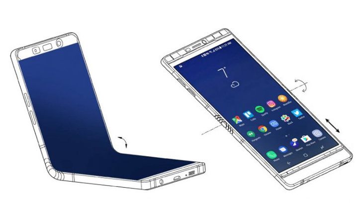 CES 2018 : Samsung ซุ่มเปิดตัว Galaxy X (สมาร์ทโฟนหน้าจอพับได้) รุ่นต้นแบบ
