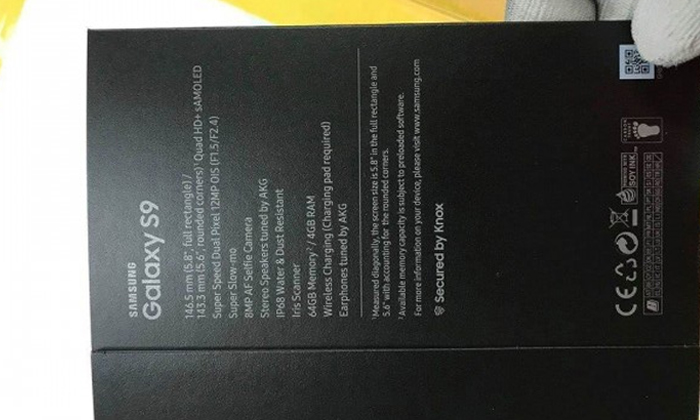Samsung Galaxy S9 และ Samsung Galaxy S9+ ผ่านการรับรองจาก FCC แล้ว