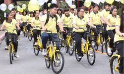 จักรยาน ofo พร้อมให้บริการแล้วที่ มหาวิทยาลัยหัวเฉียวเฉลิมพระเกียรติ