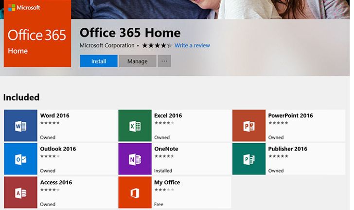 มาแล้ว Office 365 ปล่อยให้โหลดบน Microsoft Store