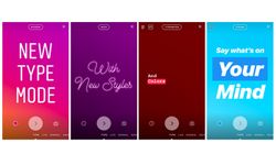 Instagram ส่งฟีเจอร์ใหม่ Stories “Type” มีไว้เพื่อพิมพ์สเตตัส โดยเฉพาะ