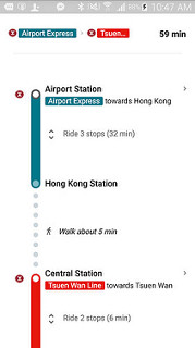 รายละเอียดของ MTR ที่ฮ่องกง