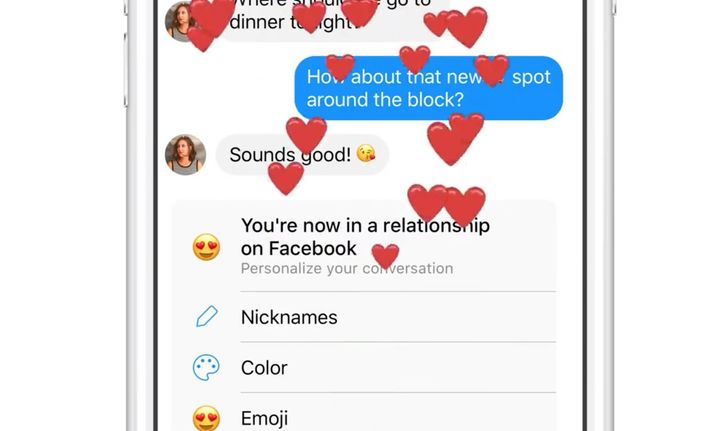 ทีเด็ด Facebook Messenger เพิ่มฟีเจอร์ใหม่ เอาใจคู่รักในวันวาเลนไทน์โดยเฉพาะ