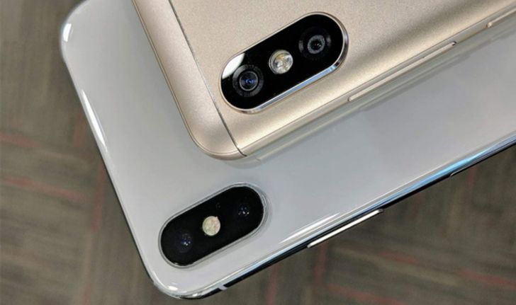 หลุดภาพกล้องหลังของ Redmi Note 5 Pro มีกล้องหลังทรงเดียวกับ iPhone X