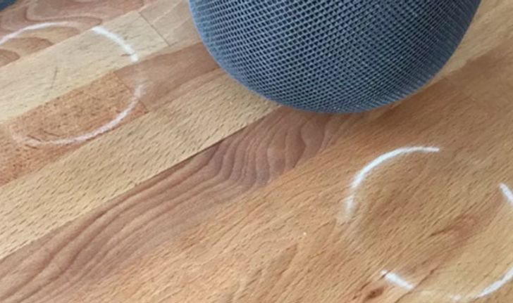 ระวัง HomePod อาจทำให้โต๊ะไม้เป็นรอย