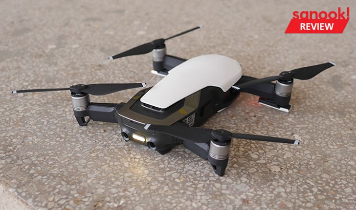 รีวิว DJI Mavic Air โดรนขนาดเล็กที่บินง่าย บินนาน และภาพสวยมากขึ้น