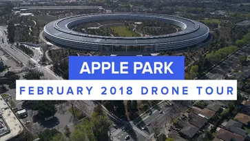 พาชม Apple Park อัปเดทล่าสุด ประจำเดือน (กุมภาพันธ์ 2018)