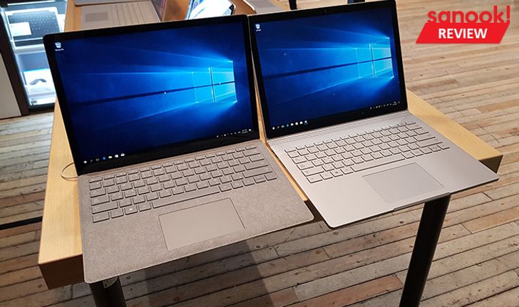Hands On : ทดลอง Microsoft Surface Book 2 และ Surface Laptop คอมพิวเตอร์รุ่นใหม่ แรงสมการรอคอย
