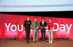 ‘ไทย’ ประเทศแรกในเอเชียคว้ารางวัล Diamond Button ในงาน YouTube Day 2018