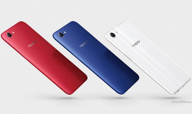 OPPO แอบเปิดตัวสมาร์ทโฟนรุ่นใหม่ OPPO A1 มีให้เลือก 3 สี: น้ำเงิน แดง ขาว!