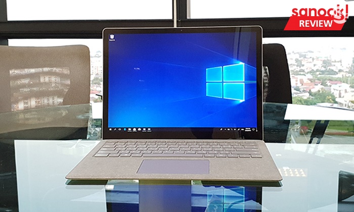 รีวิว Microsoft Surface Laptop คอมพิวเตอร์เรียบง่าย สเปคดี กับ การบทพิสูจน์ของ Windows 10 S