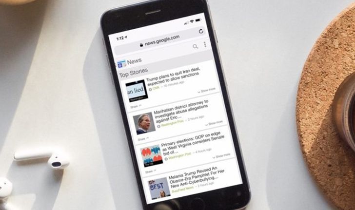 Google News แอปพลิเคชันอ่านข่าวที่เราสนใจโดยเลือกจาก AI