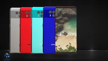 เผยภาพคอนเซ็ปต์ "Huawei Mate 20" สมาร์ทโฟนที่มาพร้อมกล้องหลัง 4 ตัว