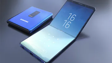 เผยภาพคอนเซ็ปต์ "Samsung Galaxy X" สมาร์ทโฟนจอพับได้ราคาครึ่งแสน