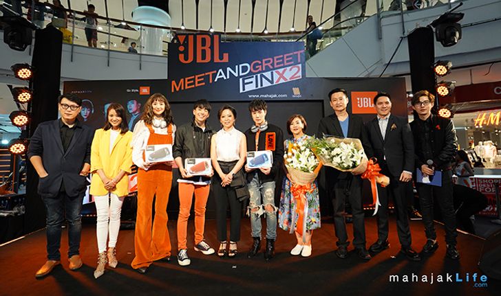 มหาจักร จัดงาน JBL Meet & Greet Fin X2 พบปะกับ 3 พรีเซนเตอร์ของค่าย