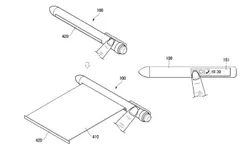 LG จดสิทธิบัตร ปากกาที่มีหน้าจอแบบม้วนได้ในตัว