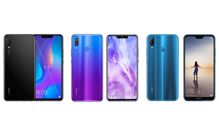 เปรียบเทียบ Huawei Nova 3, Nova 3i, Nova 3e พี่น้องตระกูล Nova ปี 2018 เลือกใครดี