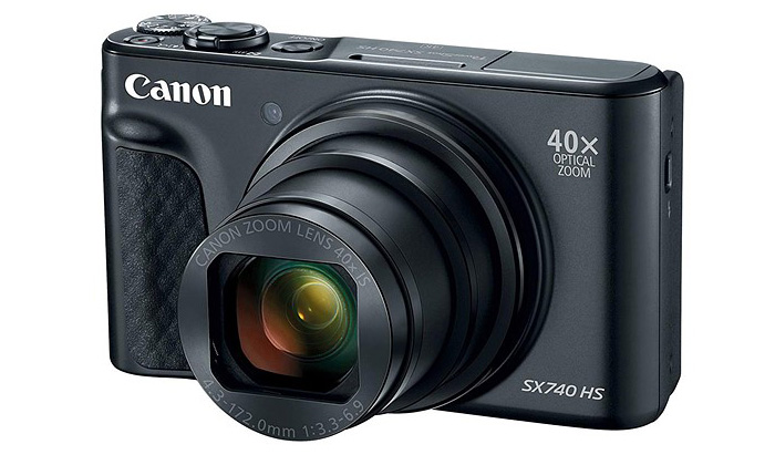 Canon เผยโฉม PowerShot SX740HS กล้องซูม 40 เท่า Selfie และถ่ายวิดีโอ 4K ได้