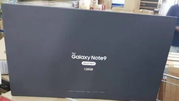 หลุดภาพ "Samsung Galaxy Note 9" Value Pack ได้อุปกรณ์ครบรวมถึงหูฟัง AKG แบบจัดเต็ม