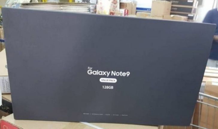 หลุดภาพ "Samsung Galaxy Note 9" Value Pack ได้อุปกรณ์ครบรวมถึงหูฟัง AKG แบบจัดเต็ม