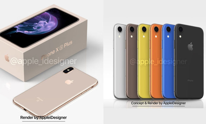 ชมภาพแนวคิด iPhone X Plus และ iPhone (2018) โดย AppleiDesigner