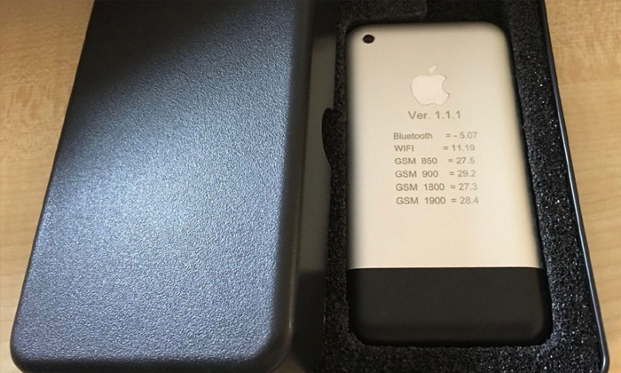 iPhone รุ่นแรกที่เชื่อว่าเป็นเครื่องต้นแบบ ถูกวางประมูลขายใน eBay